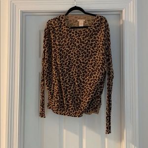 Cheetah sweater